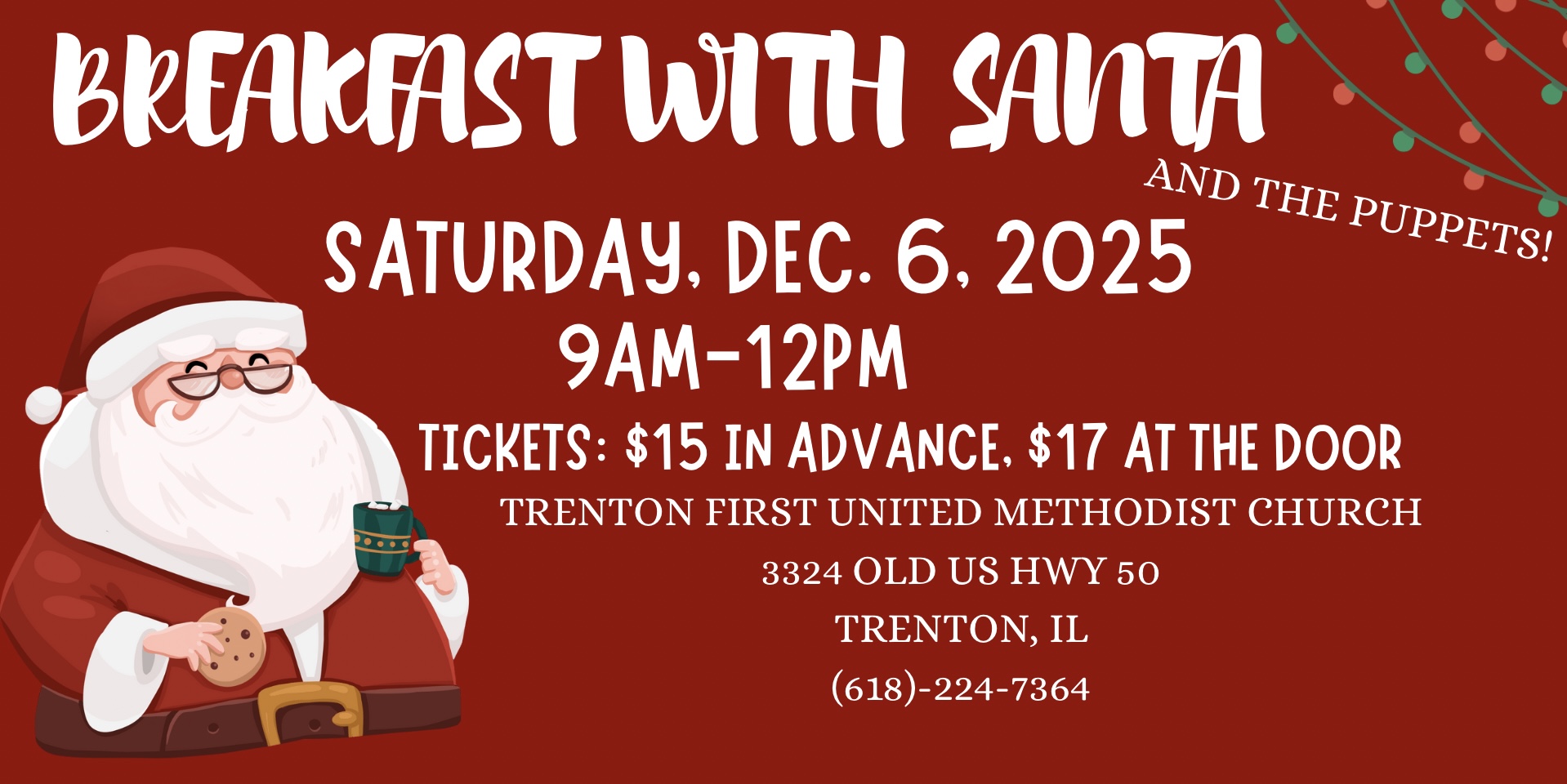 Breakfast with Santa (and the Puppets!)